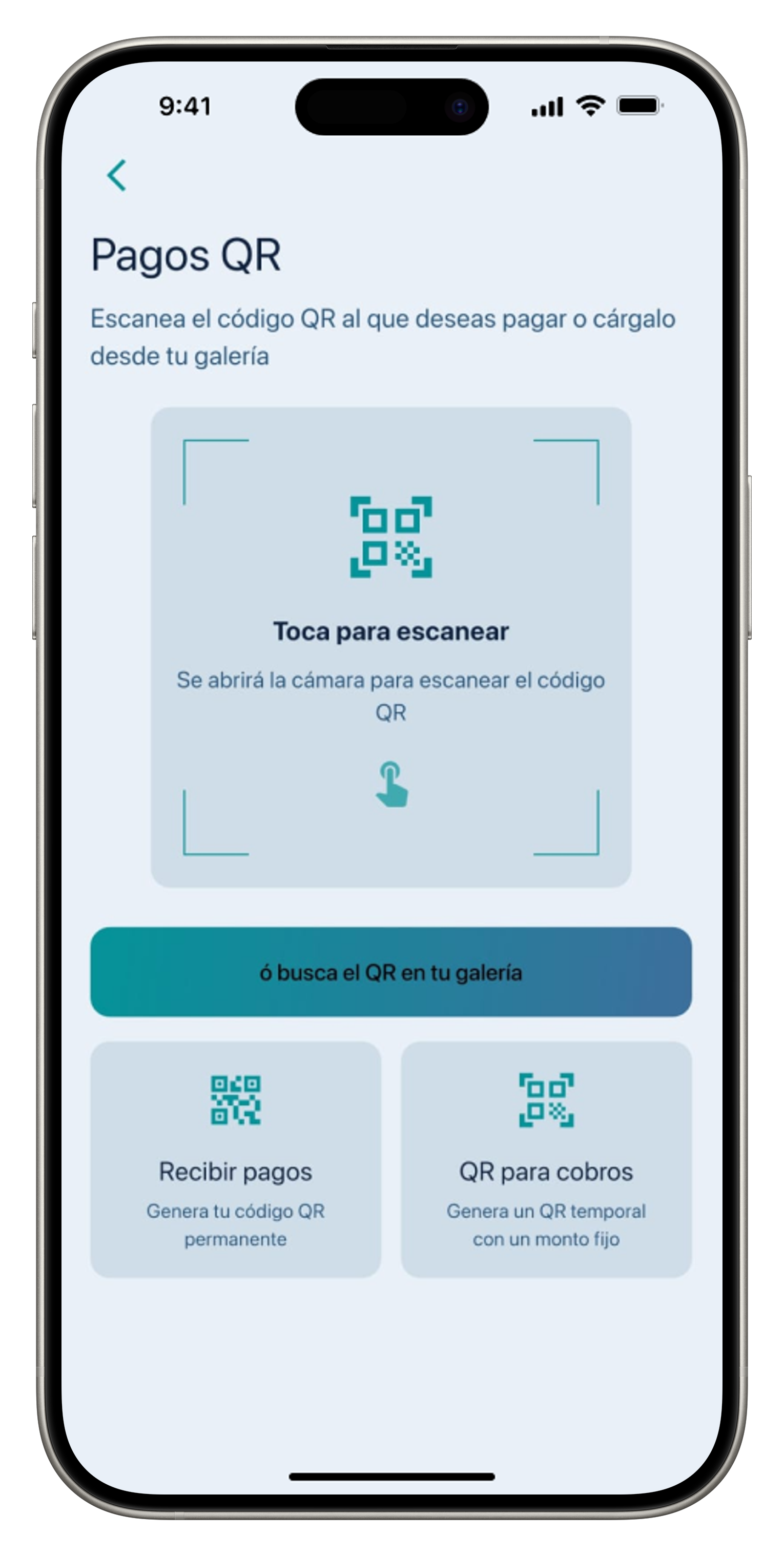 PAYSAT App Screen 1